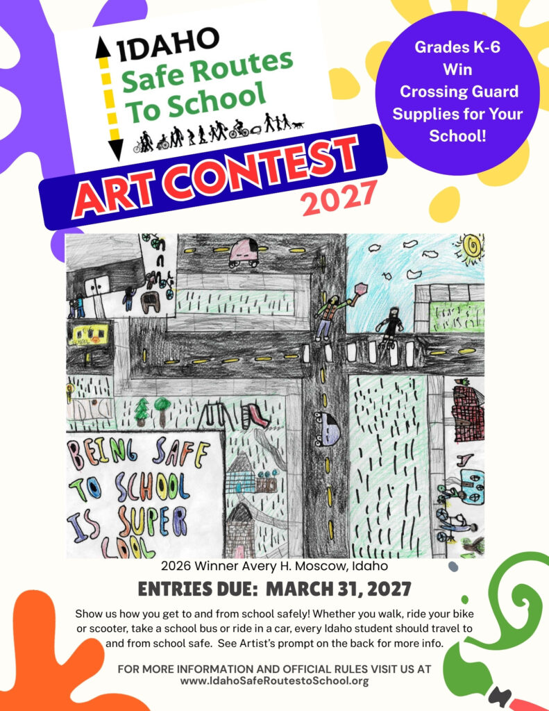 A poster displaying an art contest